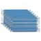 DII® Blue Tonal Stripe With Fringe Placemats, 6ct.